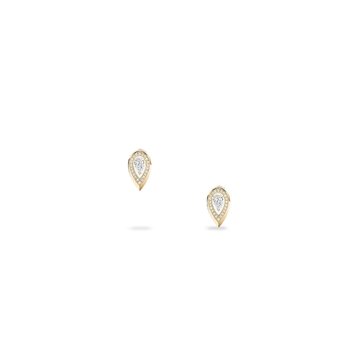 Arracades Fiery d’Or Groc Messika 0,10ct