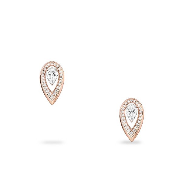 Arracades Fiery d’Or Rosa i Diamants