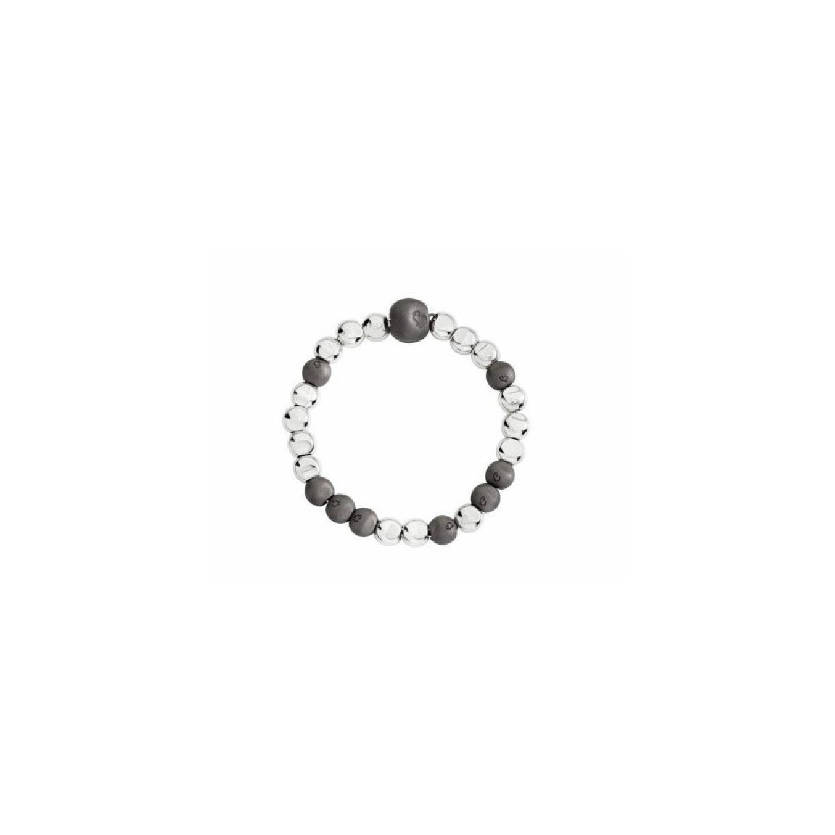 Pepita Bracelet in Silver and Titanium