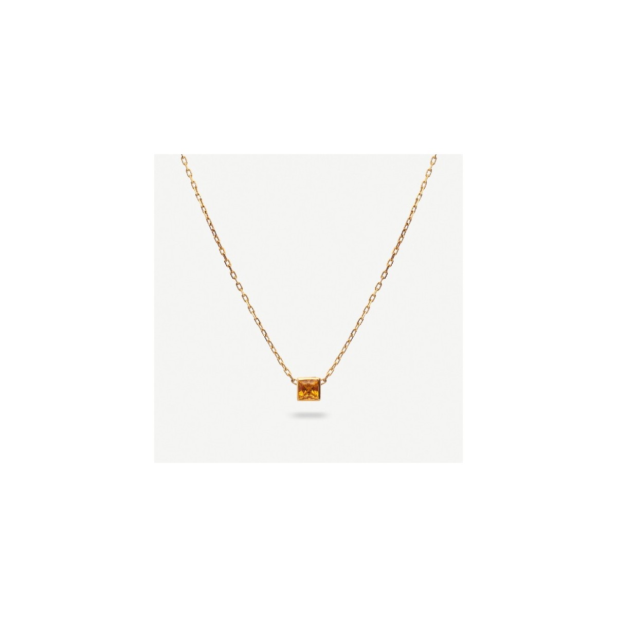 Collar Gucci con Citrino Central Collar Gucci con Citrino Central