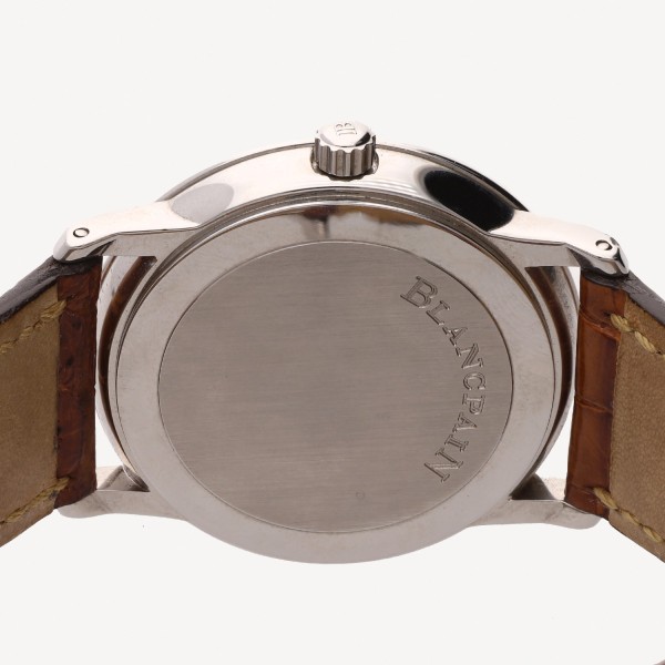 Blancpain Villeret Automático en Acero y Piel