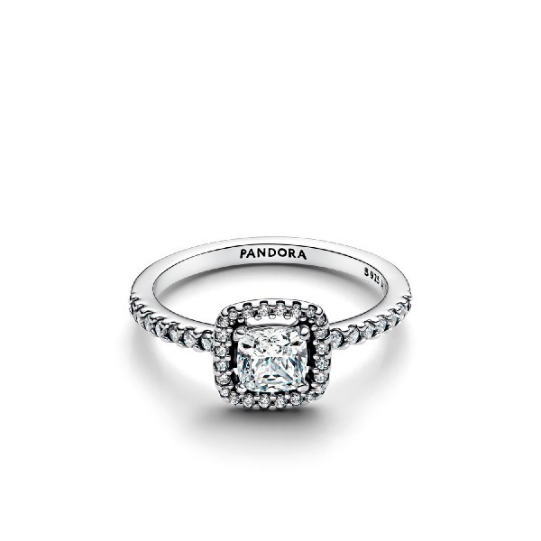 Anell Halo Quadrat Brillant