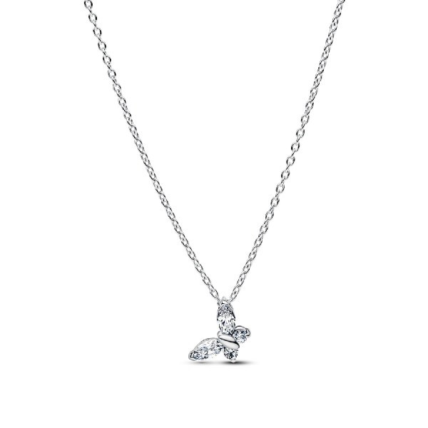 Collar Pandora Mariposa con Circonitas