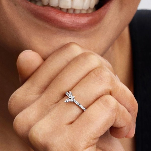 Anell Papallona Brillant