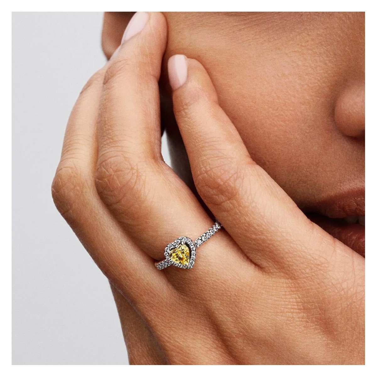 Anell Cor Elevat Groc