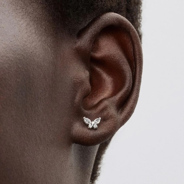 Arracades de Botó Papallona