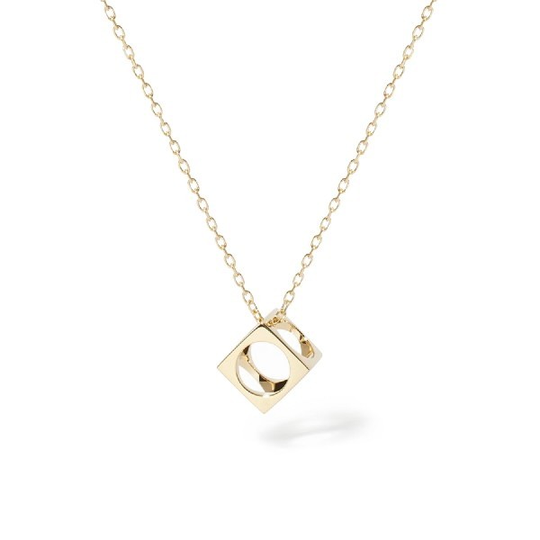 Collaret Le Pavé petit amb cadena – Or Groc