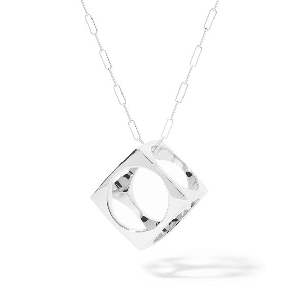 Collaret Gran Le Pavé en Plata