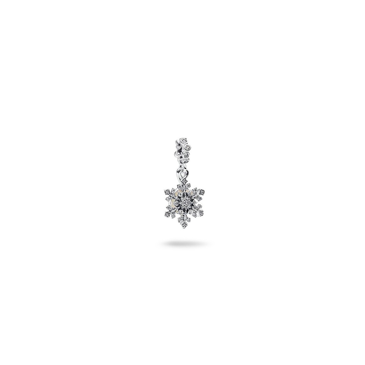 Snowflake Double Dangle Charm