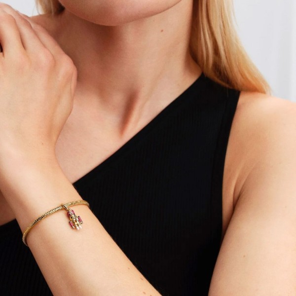 Charm “Cascanous” banyat en or 14 k