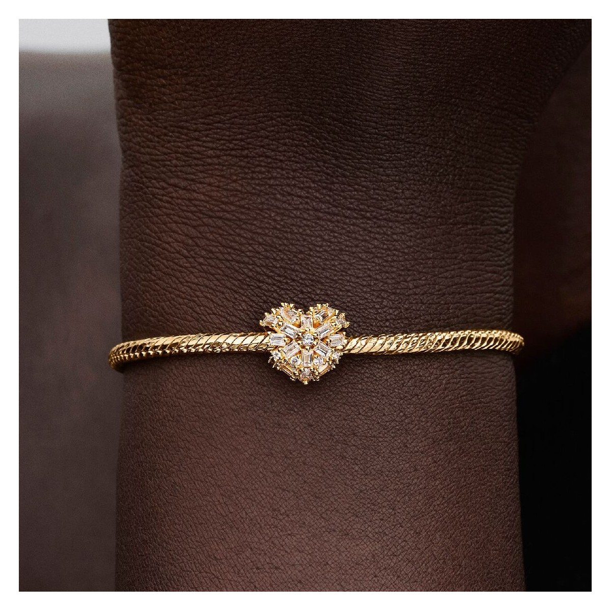 Sparkling Heart Charm