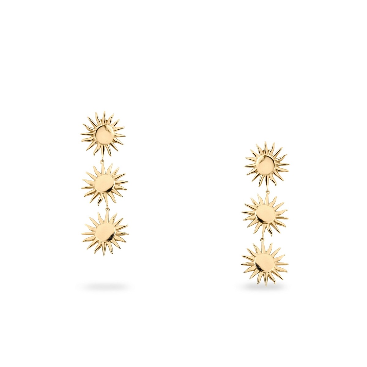 Pendientes largos Tiaré 3 Soles