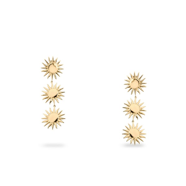 Pendientes largos Tiaré 3 Soles