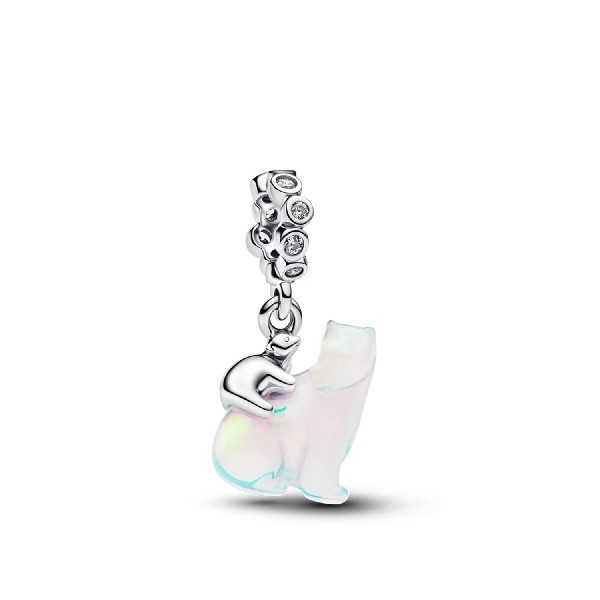 Charm Colgante Oso Polar Madre y Osezno