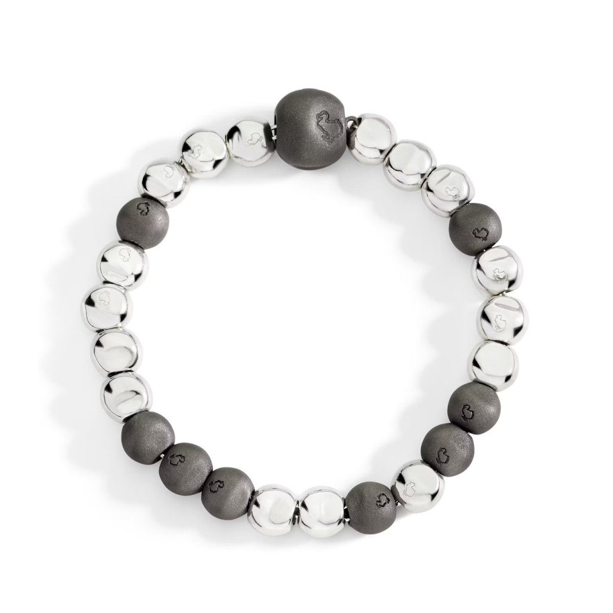 Pepita Bracelet in Silver and Titanium