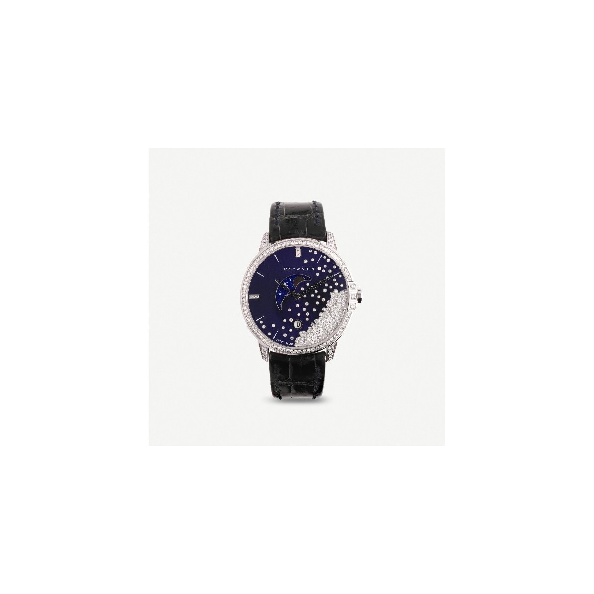Harry Winston Midnight Diamond Drops 39 mm