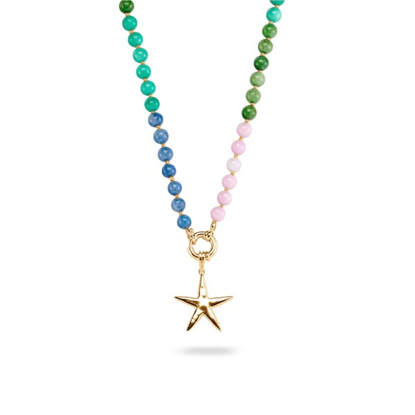 TIARE Multicolor Star Necklace