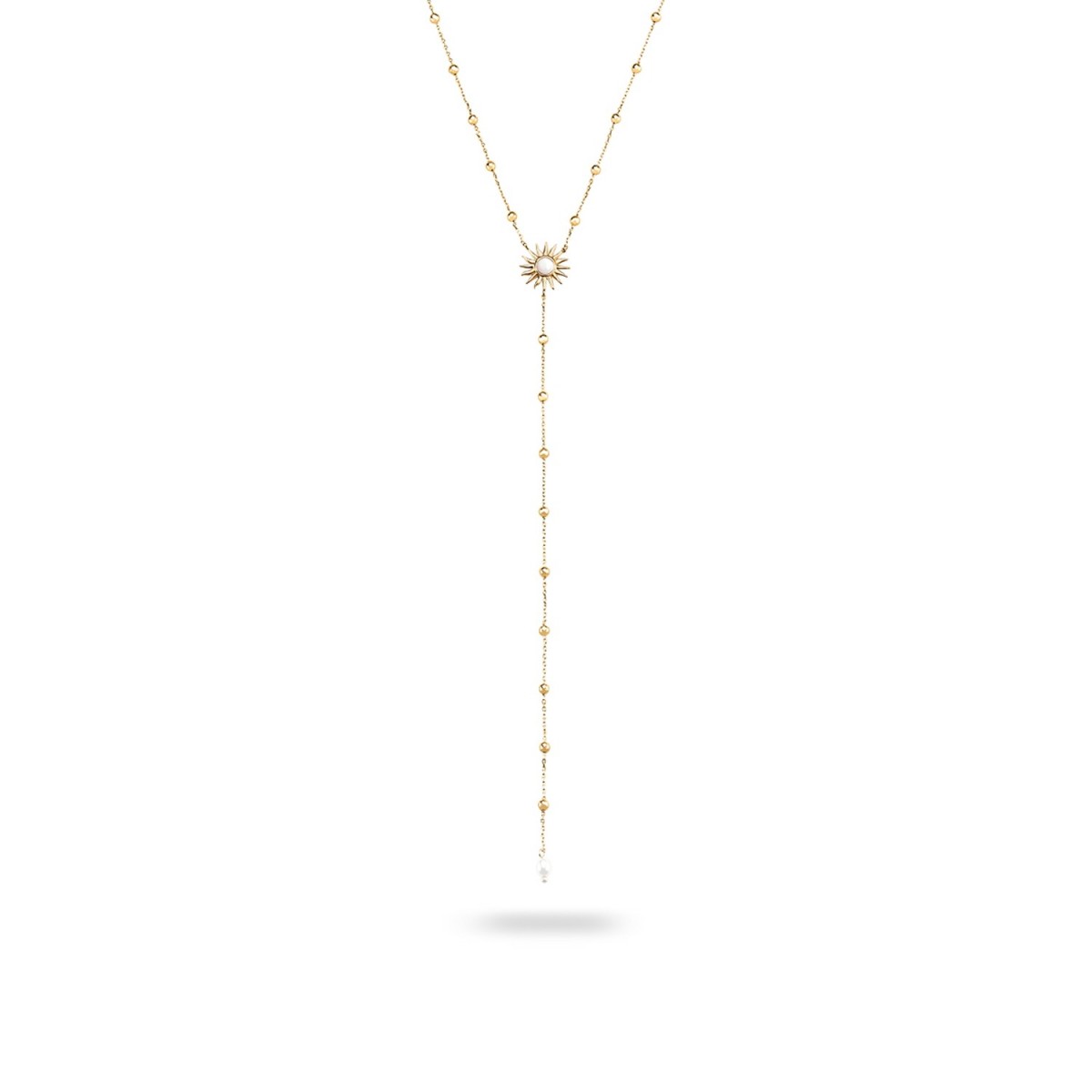 TIARE Long Necklace Gold – Agatha
