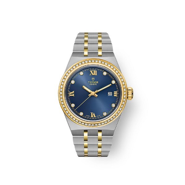 TUDOR Royal con Bisel de Oro Amarillo