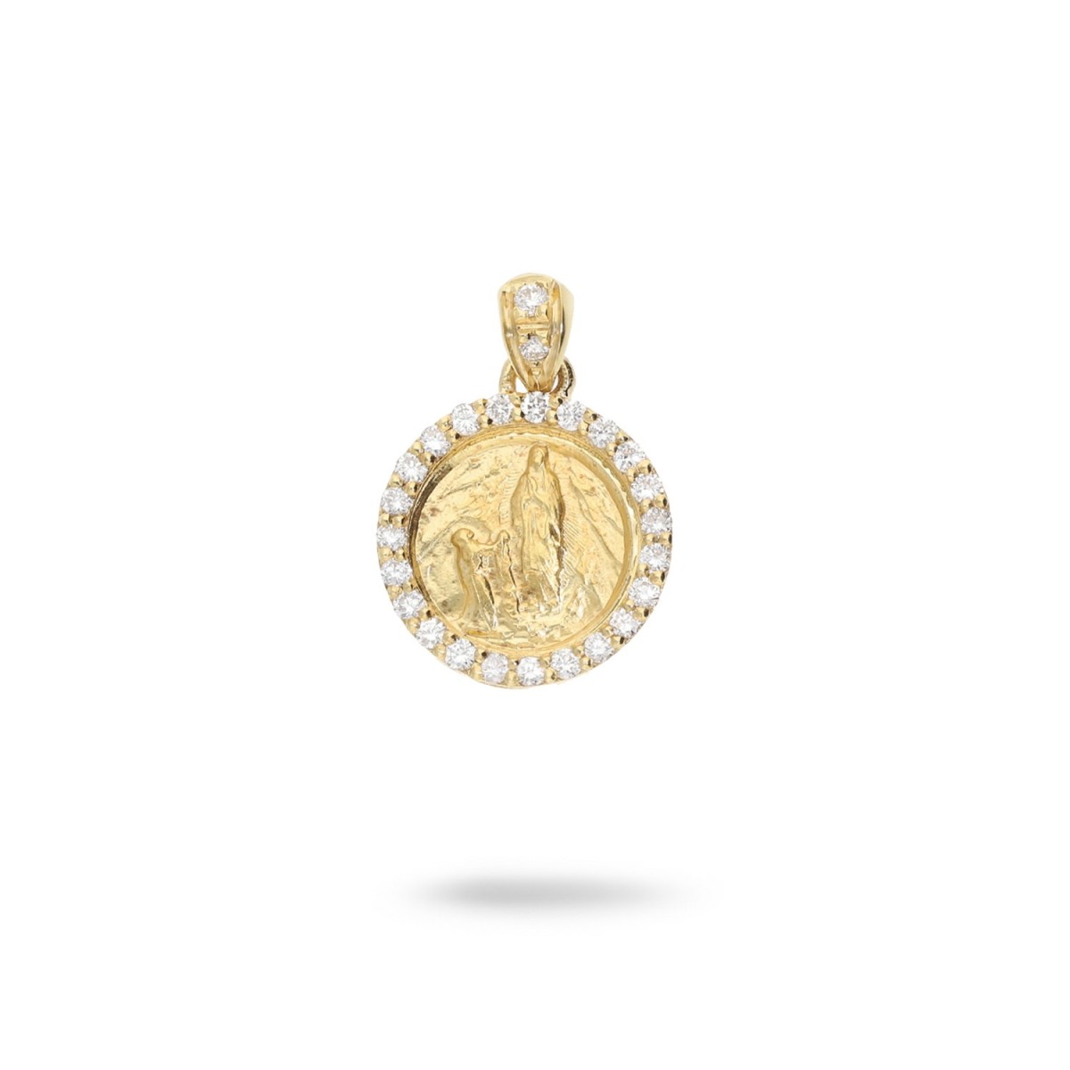 Virgin of Lourdes Pendant 9mm