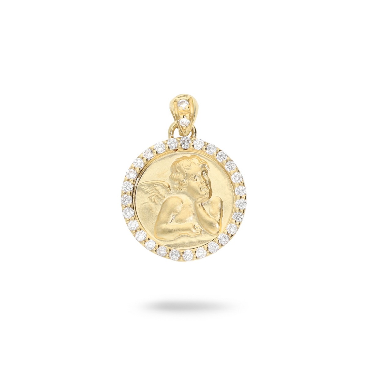Guardian Angel Diamond Pendant 11mm