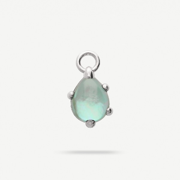 Colgante Pomellato 67 de Plata con Cuarzo Verde