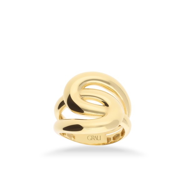 Anillo Lazo My Essence Grau en Oro Amarillo
