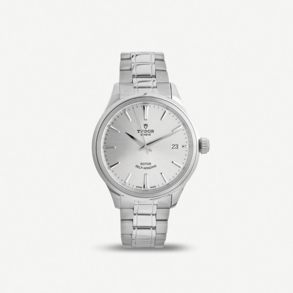 Rellotge Tudor Style 38 mm – Esfera Platejada