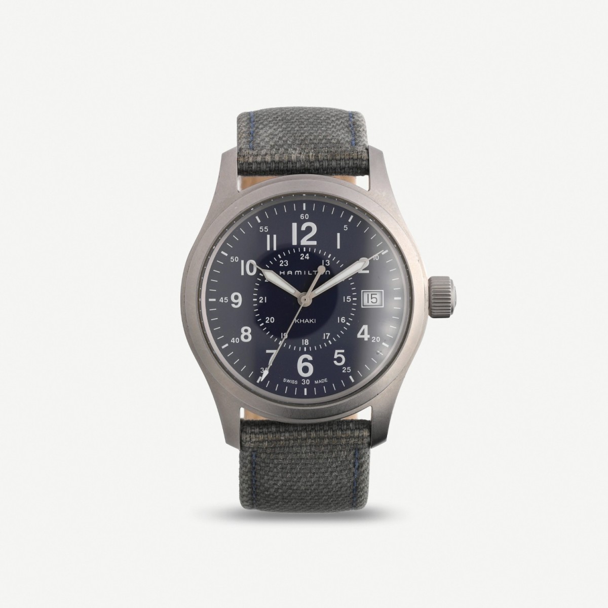 Rellotge Hamilton Khaki amb Esfera Blau Marí