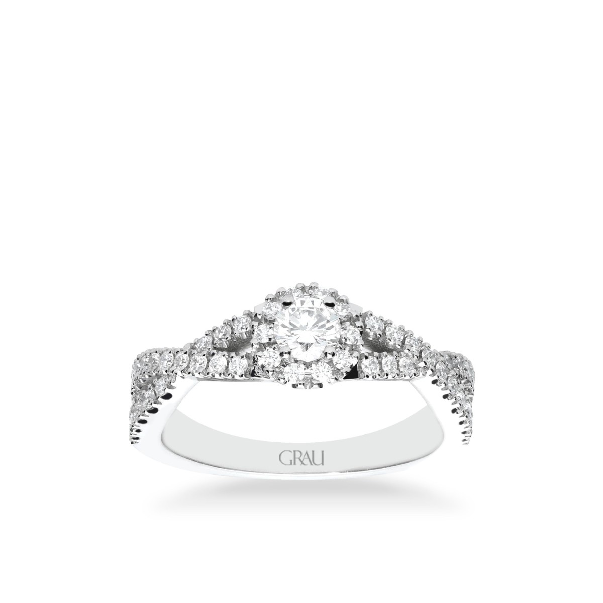 Grau Diamond and Platinum Ring
