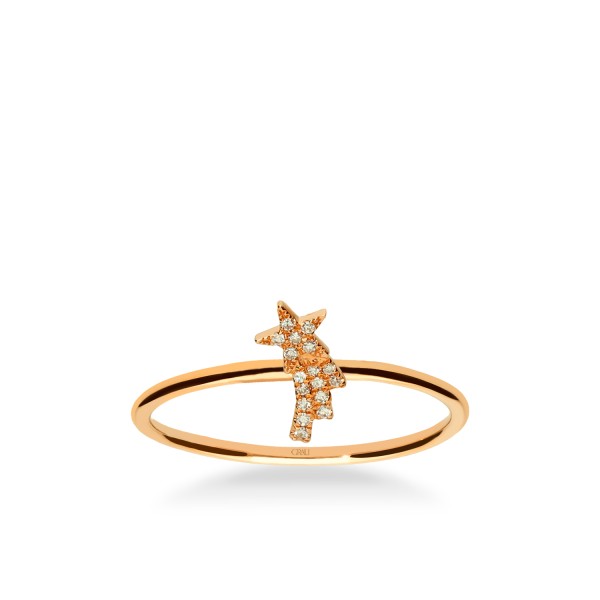 Anell Tiny Charms Estrella Fugaz – Joieria Online Grau