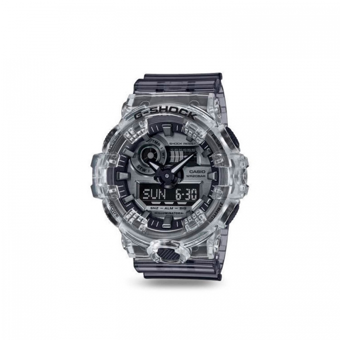 Rellotge Casio G-Shock Negre Semitransparent