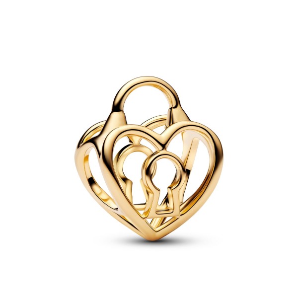 Pandora Openwork Heart Padlock Charm