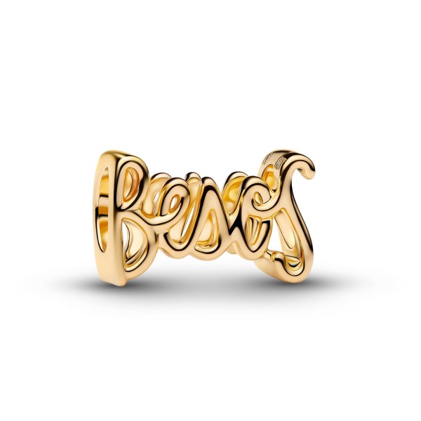 Pandora “Besos” Script Charm
