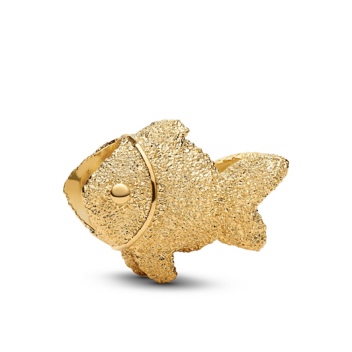 Pandora Textured Fish Mini Charm