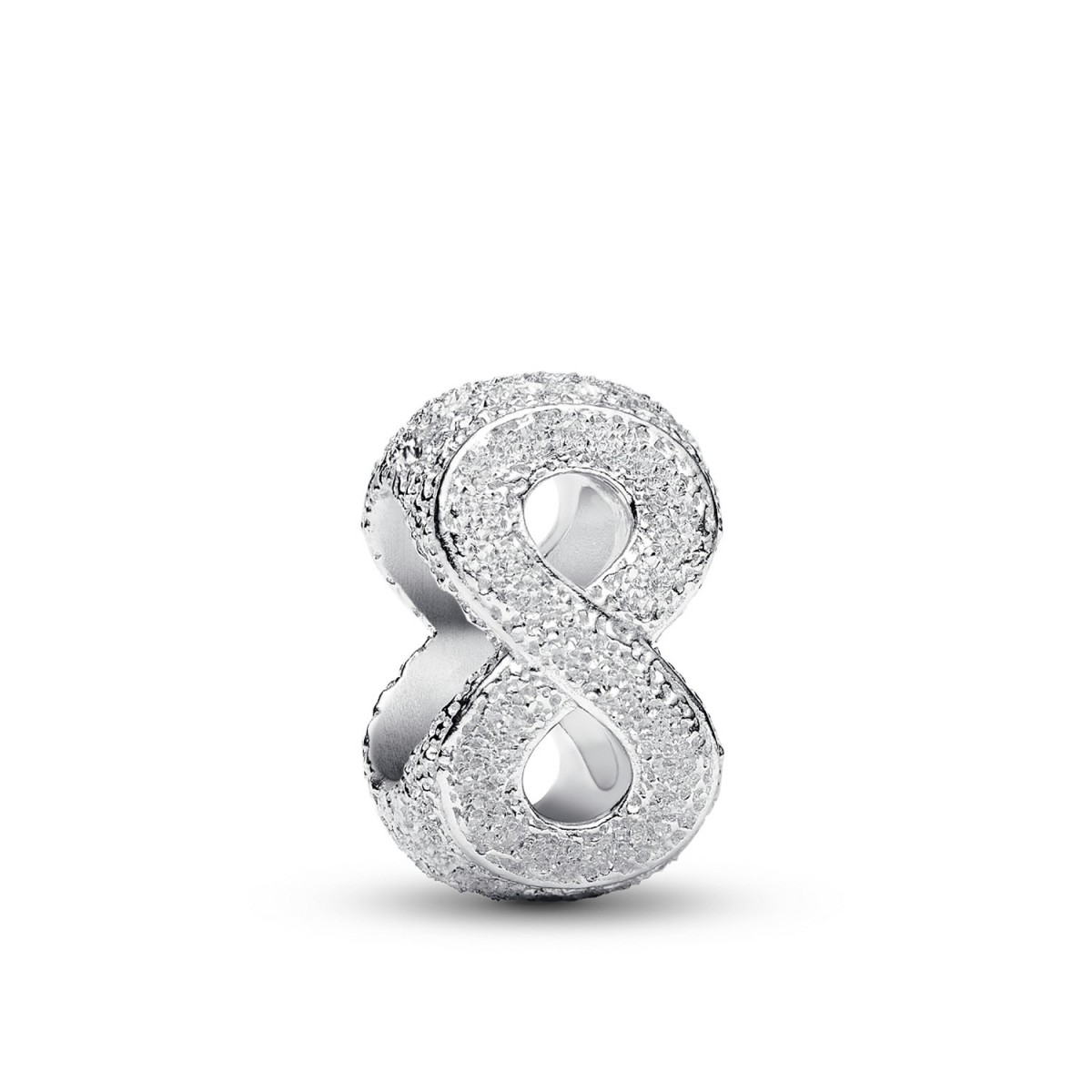 Charm Mini Símbol Infinito amb Textura