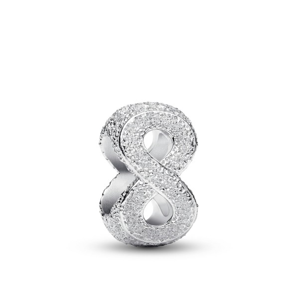 Charm Mini Símbol Infinito amb Textura