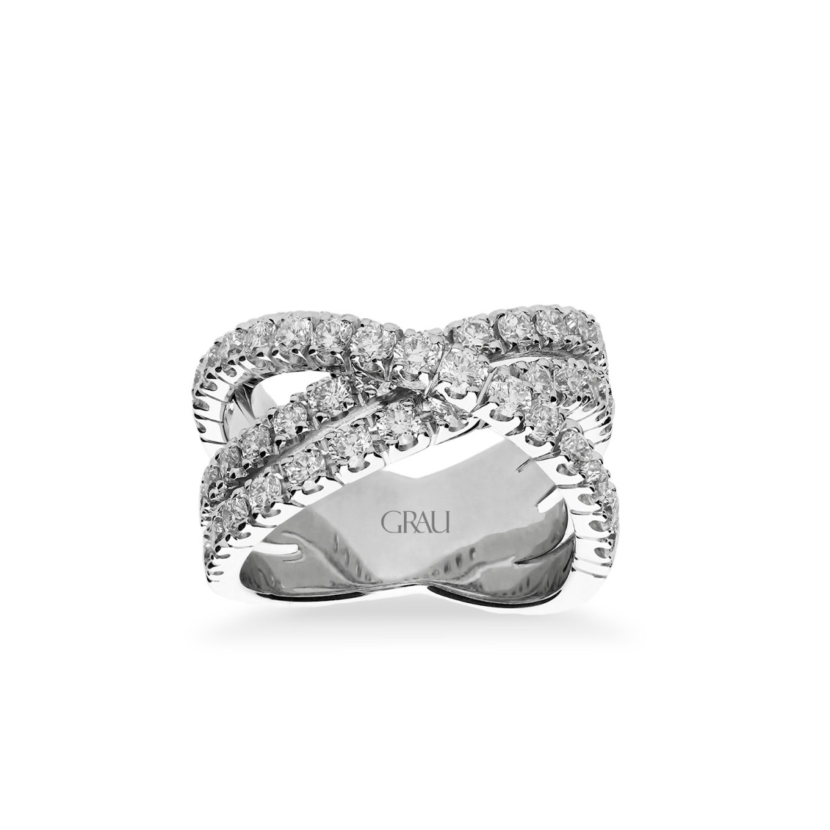 Anell Creuat Diamants