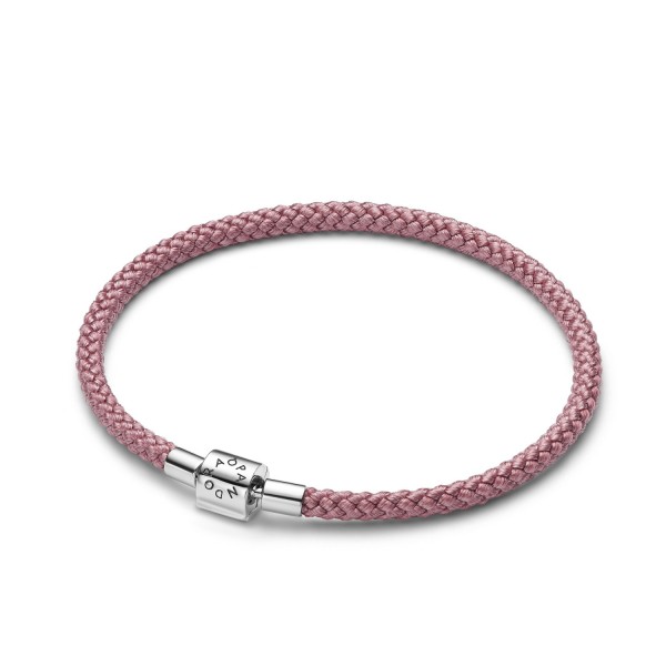 Pandora Radiant Pink Cord Bracelet