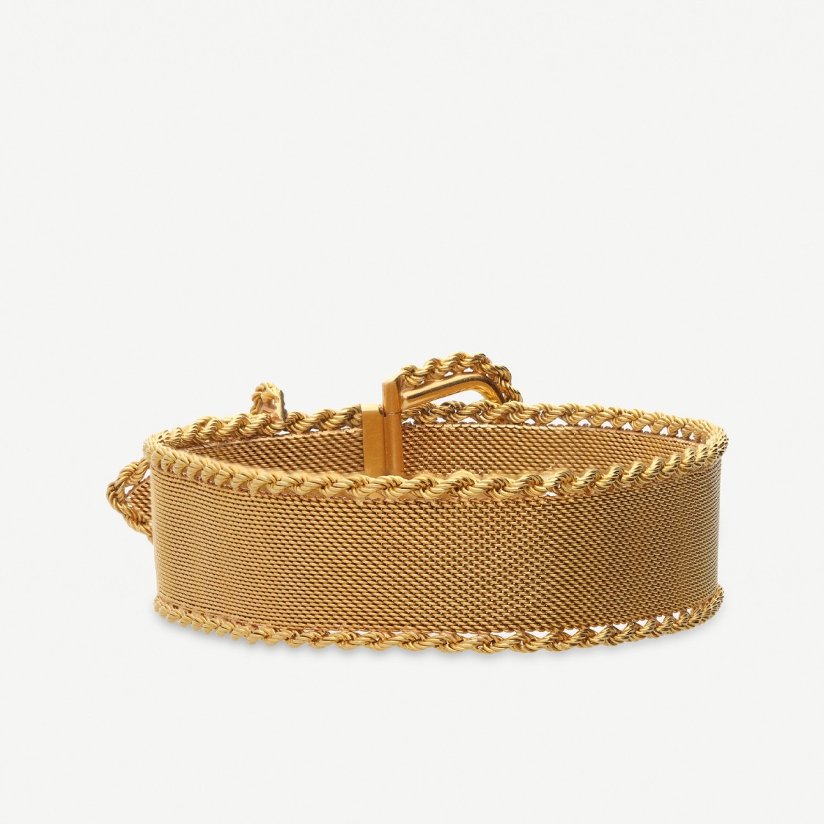 Vintage 18k Yellow Gold Bracelet – 1960s