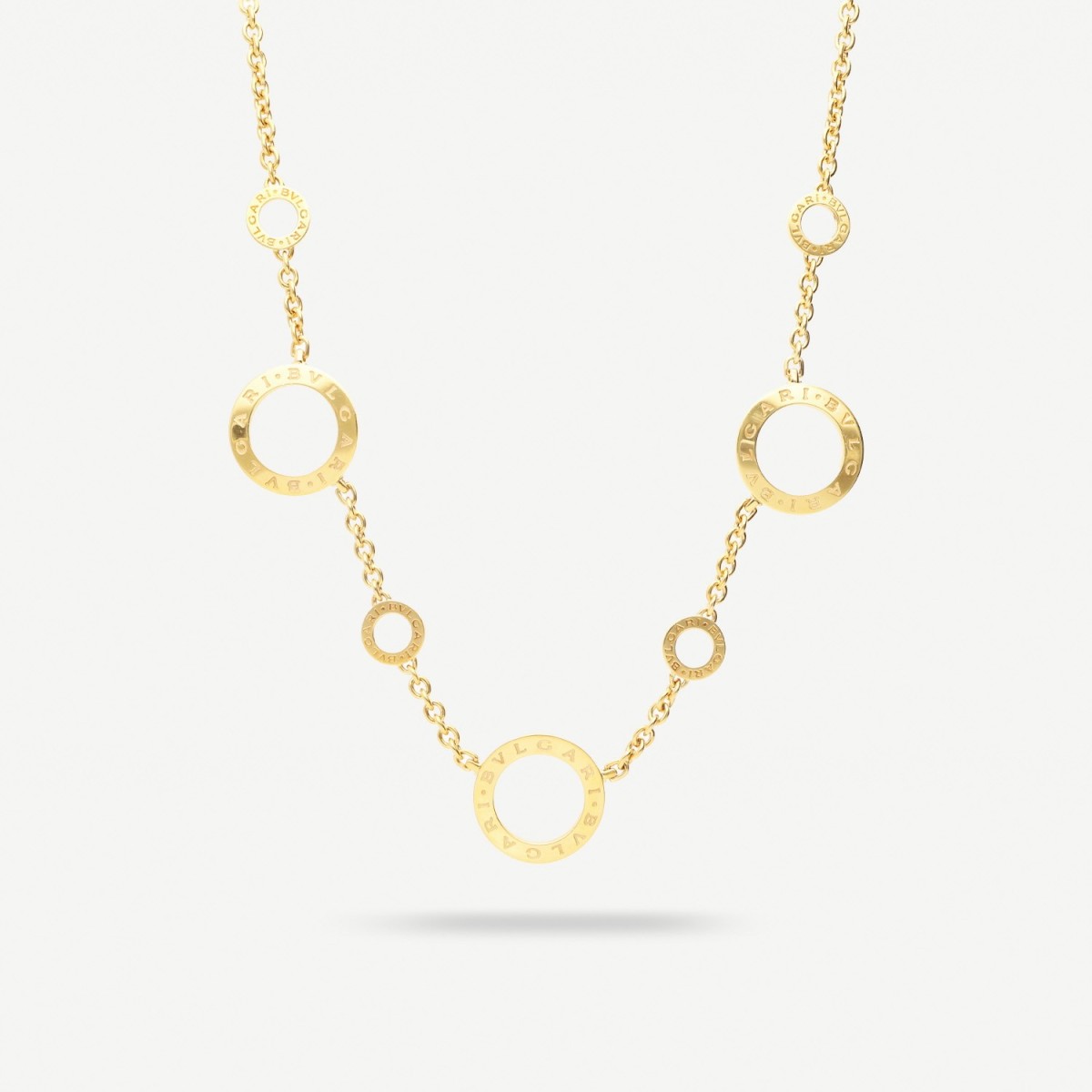 Bulgari Bulgari Yellow Gold Necklace 48 cm