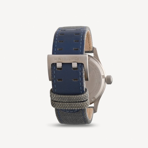 Hamilton Khaki Watch with Navy Blue Dial