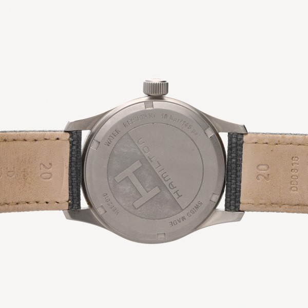 Hamilton Khaki Watch with Navy Blue Dial