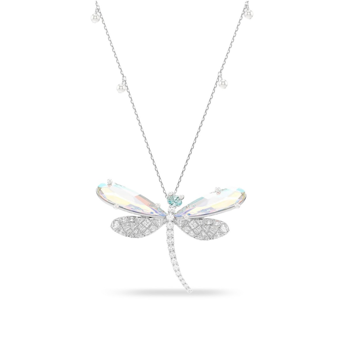 Collaret i Brotxa Libèl·lula Blanca Ariana Grande x Swarovski