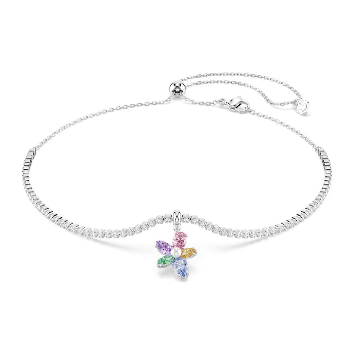 Choker Ariana Grande x Swarovski flors multicolor