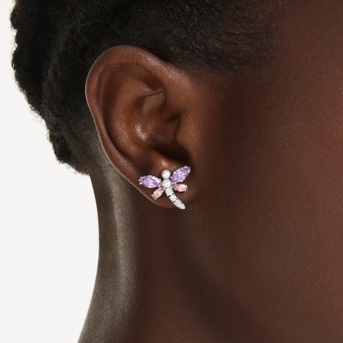 Arracades Botó Libèl·lula Multicolor Ariana Grande x Swarovski