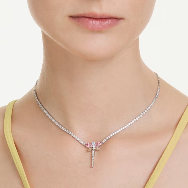 Multicolor Dragonfly Y Necklace Ariana Grande x Swarovski