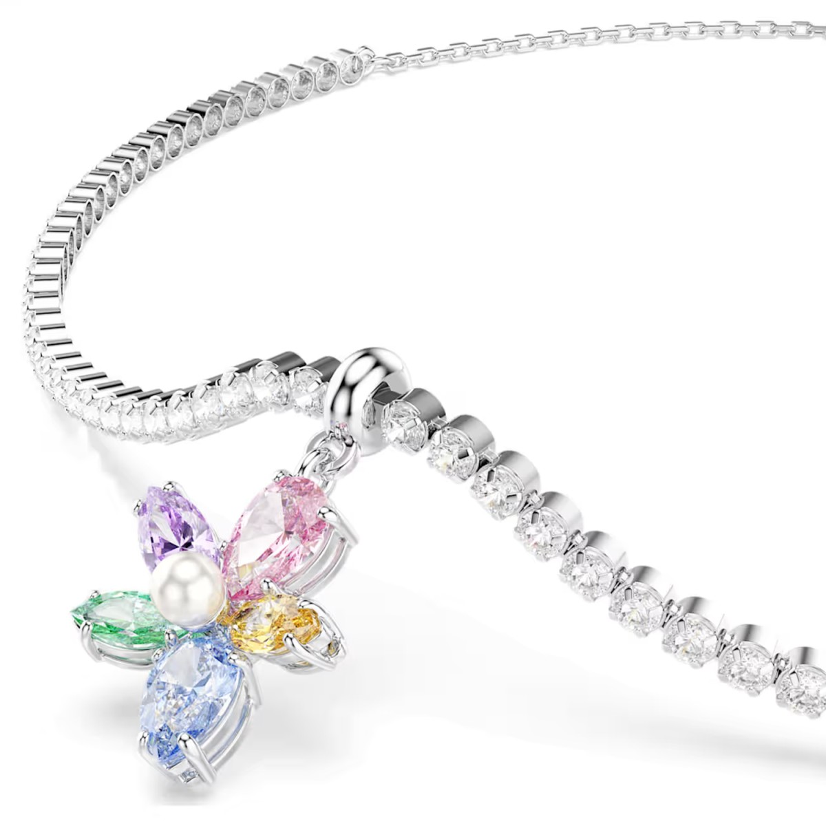Choker Ariana Grande x Swarovski flors multicolor | Joieria Grau Online