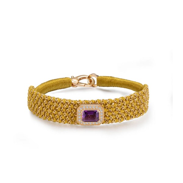 Polsera Vicky Mordor amb Ametista