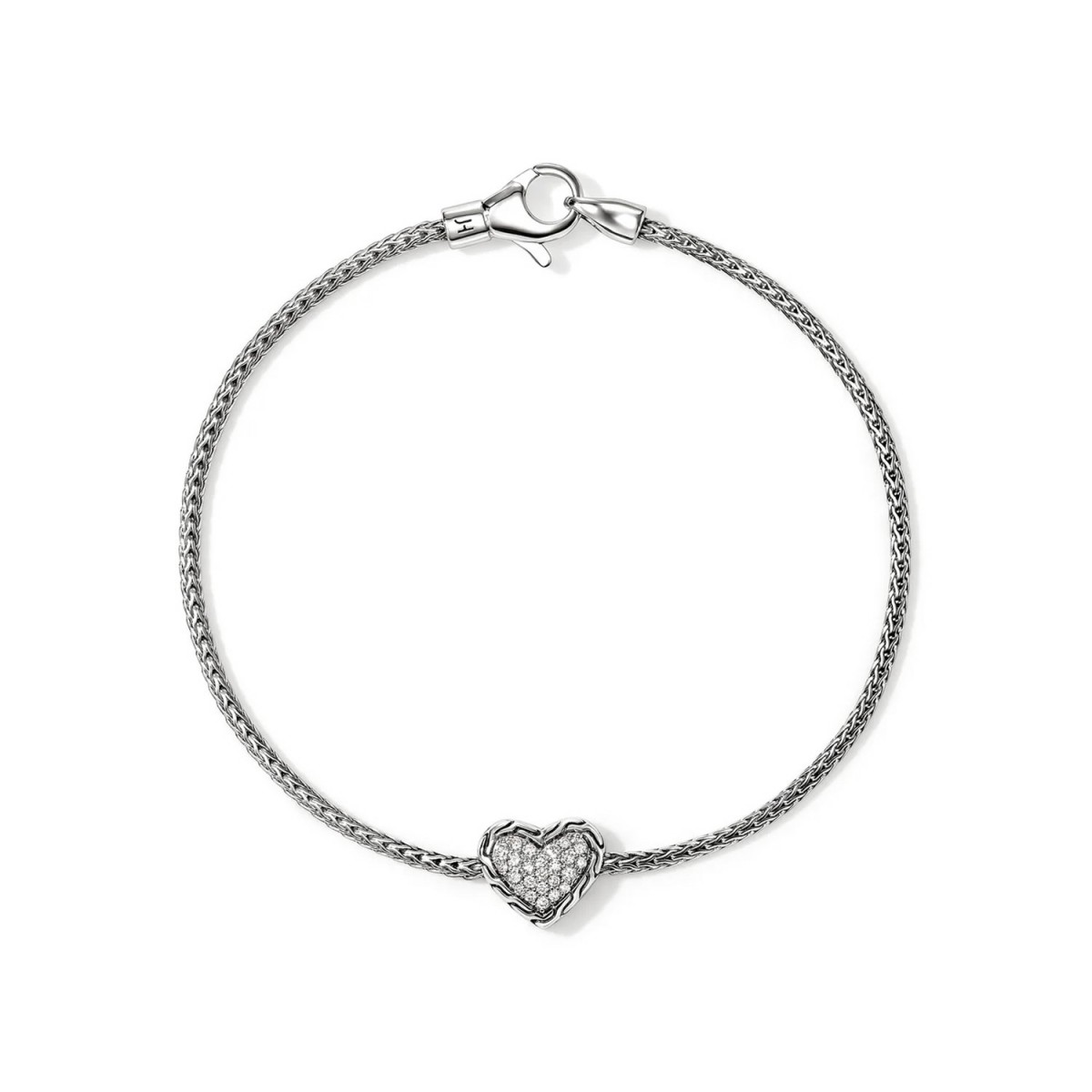 Pulsera John Hardy Essential Heart con Diamantes | Joyería Grau Online